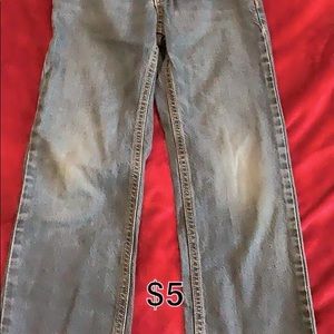 $5 old navy jeans boys size 6